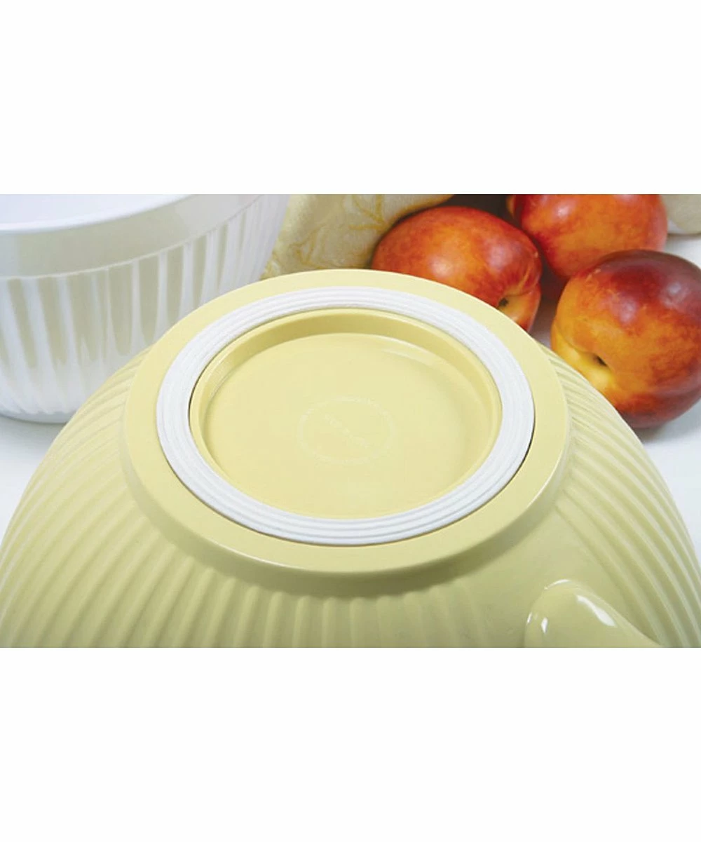 Norpro | Yellow Grip-EZ 4-Qt. Mixing Bowl - Image 3