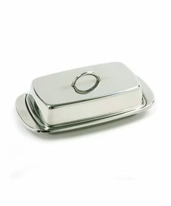 Norpro | Stainless Steel Deluxe Covered Butter Dish