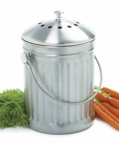 Norpro | Stainless Steel 1-Gal. Compost Keeper