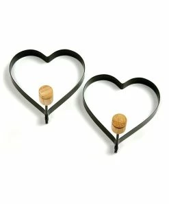 Norpro | Heart Nonstick Egg Ring - Set of Two