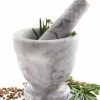 Norpro | Light Gray Marble Mortar & Pestle