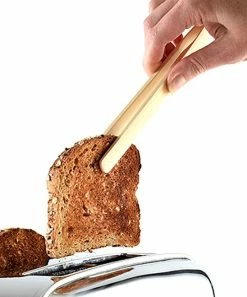 Norpro | Bamboo Toaster Tongs & Storage Magnet