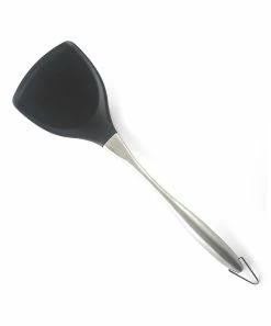 Norpro | Black Wide Solid Spatula